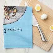 Ik doe hier alles Bandicoot One Man Band Theedoek (Quarter Fold)