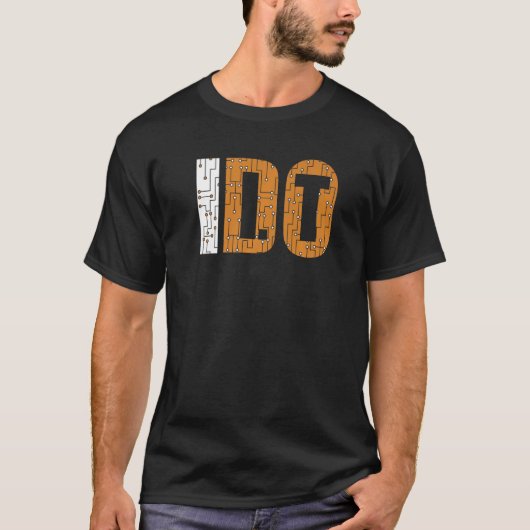Ik doe IT Specialist Sysadmin Admin Beheerder T-shirt (Voorkant)