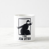 Ik doe Jew Jitsu I Funny Jui Jutsu Koffiemok (Center)