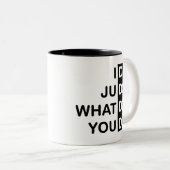 Ik doe Judo... Mok (Voorkant rechts)