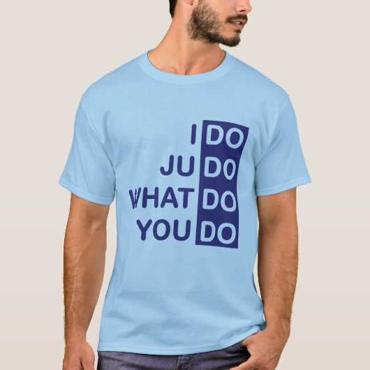 Ik doe Judo T-shirt (Voorkant)