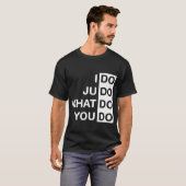 Ik doe Judo... T-shirt (Voorkant volledig)