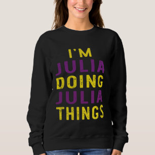 Ik doe Julia dingen Trui