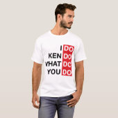 Ik doe Kendo... T-shirt (Voorkant volledig)