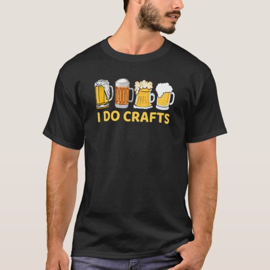 Ik doe kraftkraft bere microbrew hop dag t-shirt (Voorkant)