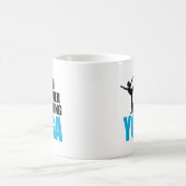 Ik doe liever Schattigee yoga Koffiemok (Center)