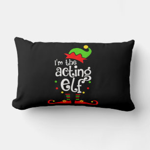 Ik doe mee aan Elf Xmas Familie Vriend Kerstmis Kussen