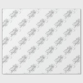 Ik doe mee in Mogelijkheid - Emily Dickinson Quote Cadeaupapier (Vlak)