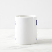 Ik doe mijn best, maar... Grappige Lazy Day-colleg Koffiemok (Center)