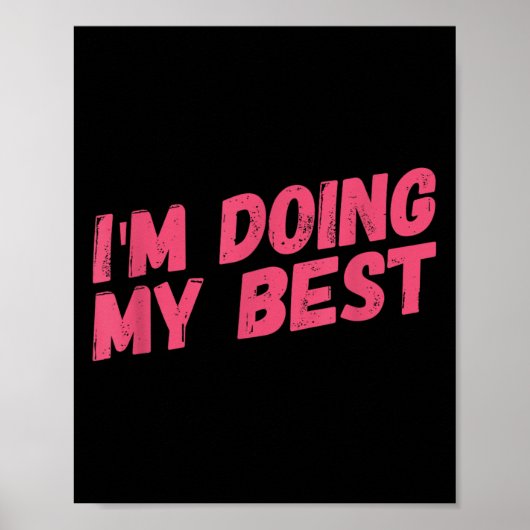 Ik doe mijn best poster (Voorkant)