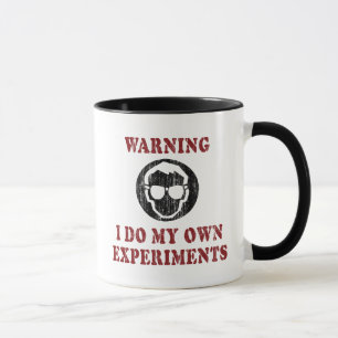 Ik Doe Mijn Eigen Experimenten - Cool Wetenschappe Mok