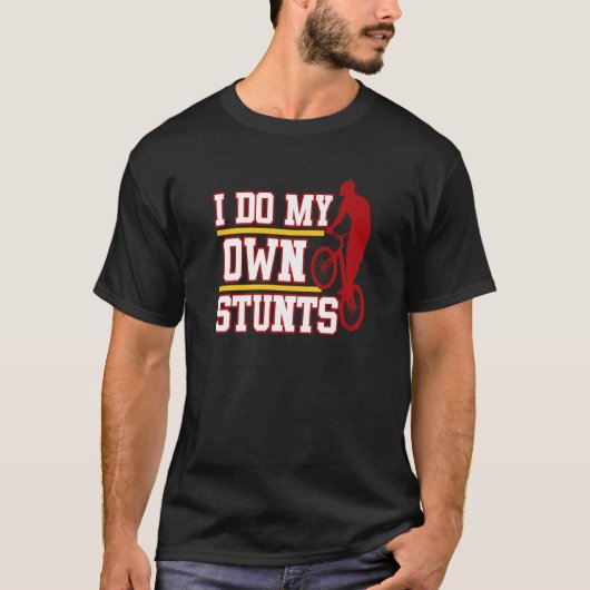 Ik doe mijn eigen fietscyclus fietsen Riding Gr T-shirt (Voorkant)