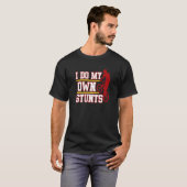 Ik doe mijn eigen fietscyclus fietsen Riding Gr T-shirt (Voorkant volledig)