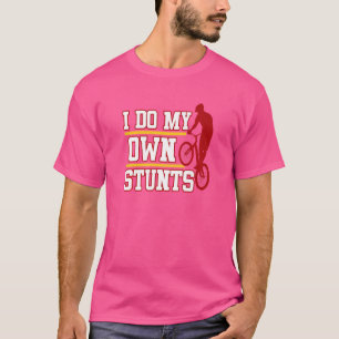 Ik doe mijn eigen fietscyclus fietsen Riding Gr T-shirt