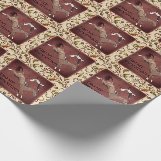 Ik doe mijn eigen snoepjes voor chocolade.. cadeaupapier (Hoek)