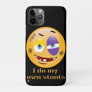 "IK DOE MIJN EIGEN STUNTEN" grappig Case-Mate iPhone Case