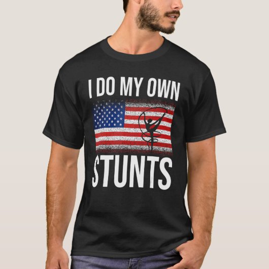 Ik doe mijn eigen stuntgymnast t-shirt (Voorkant)