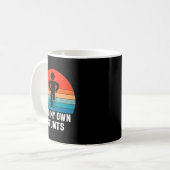 Ik Doe Mijn Eigen Stunts - Beterschapscadeau - Ble Koffiemok (Voorkant links)