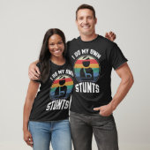 Ik doe mijn eigen stunts gebroken arm pols elleboo t-shirt (Unisex)