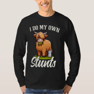 Ik Doe Mijn Eigen Stunts Gebroken Been Cadeaus Voo T-shirt