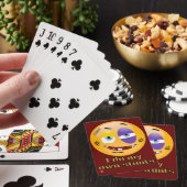 "IK DOE MIJN EIGEN STUNTS " grappig Pokerkaarten (Insitu)
