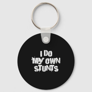 Ik Doe Mijn Eigen Stunts Grappige Gebroken Arm Bee Sleutelhanger