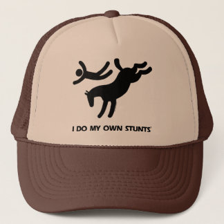 Ik doe mijn eigen Stunts™ Horse: humoristisch afbe Trucker Pet