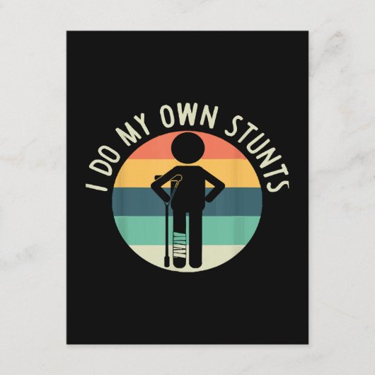 ik doe mijn eigen stunts informatiekaartje (Voorkant)