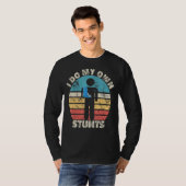 Ik doe mijn eigen stunts letsel hand 1 t-shirt (Voorkant volledig)