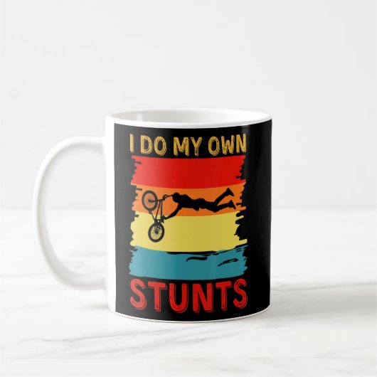 Ik doe mijn eigen Stunts Mountain Bicycle Funny Mt Koffiemok (Links)