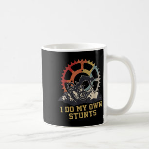Ik Doe Mijn Eigen Stunts Mountainbike Fietsen Fiet Koffiemok