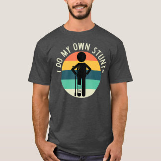 Ik doe mijn eigen stunts om goed geschenk te krijg t-shirt
