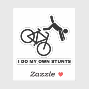 Ik doe mijn eigen stunts sticker