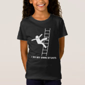 Ik doe mijn eigen stunts t-shirt (Voorkant)
