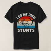 Ik doe mijn eigen stunts t-shirt (Design voorkant)