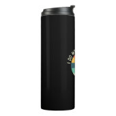 ik doe mijn eigen stunts thermosbeker (Gedraaid links)