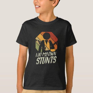 Ik doe mijn eigen stuntsport-ongeluk t-shirt