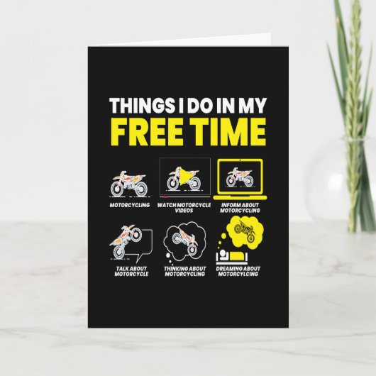 Ik doe mijn gratis motorfietser kaart (Voorkant)