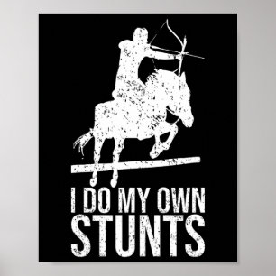 Ik doe m'n eigen Shirt-gemonteerde boogschutter Poster