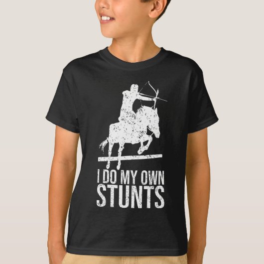 Ik doe m'n eigen Shirt-gemonteerde boogschutter T-shirt (Voorkant)