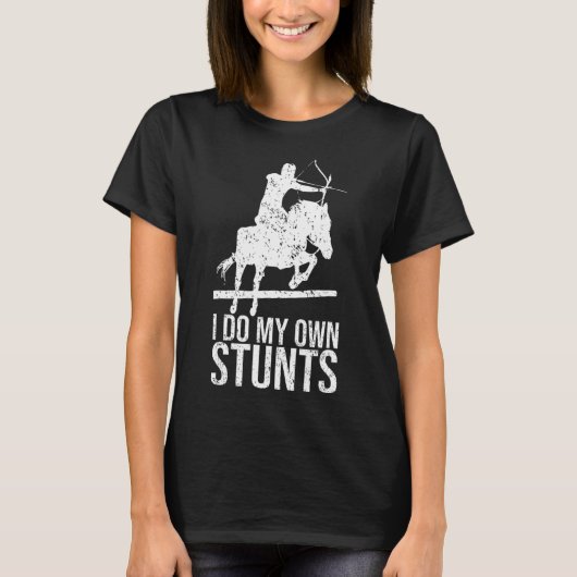 Ik doe m'n eigen Shirt-gemonteerde boogschutter T-shirt (Voorkant)