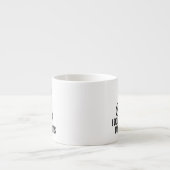 Ik doe m'n eigen steegjes op de heuvel espresso kop (Voorkant)