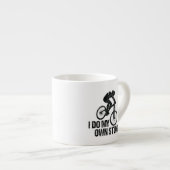 Ik doe m'n eigen steegjes op de heuvel espresso kop (Voorkant rechts)