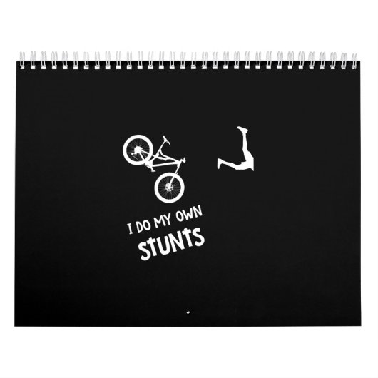 Ik doe m'n eigen stokken mountainbike kalender (Hoes)