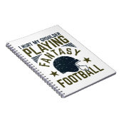 Ik doe m'n schouder aan het spelen met Fantasy Foo Notitieboek (Rechterzijde)