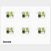 Ik doe moment ronde sticker (Vel)