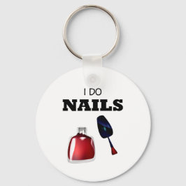 Ik doe nagels (Nail Technicier) Sleutelhanger