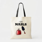 Ik doe nagels (Nail Technicier) Tote Bag (Voorkant)