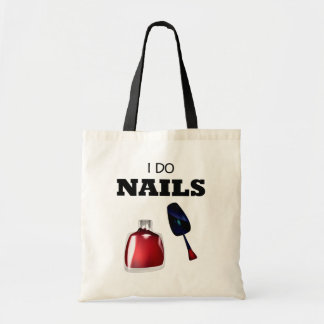 Ik doe nagels (Nail Technicier) Tote Bag