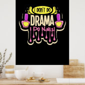 Ik doe Nails Poster (Keuken)